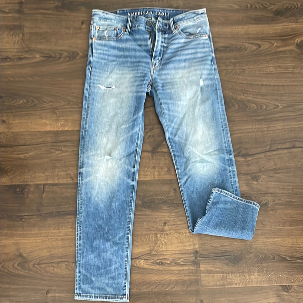 American Eagle Outfitters Men's Blue Jeans size 33x32